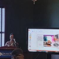 Presentation by Ruth Yeboah, master's student in Communications